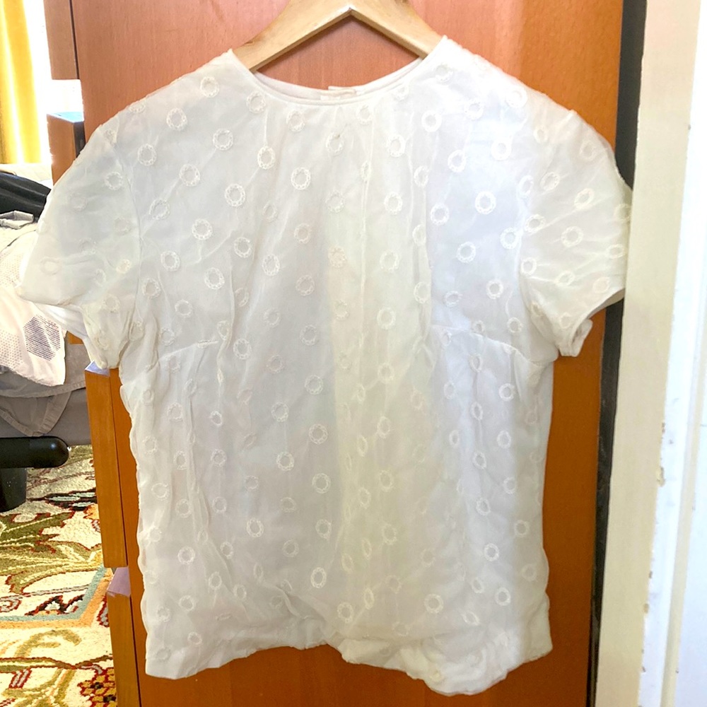 Unique Polka Dot Vintage Blouse